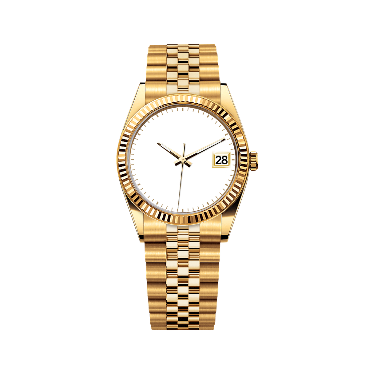 Customizable Gold Classic Watch - 36mm | W-0095