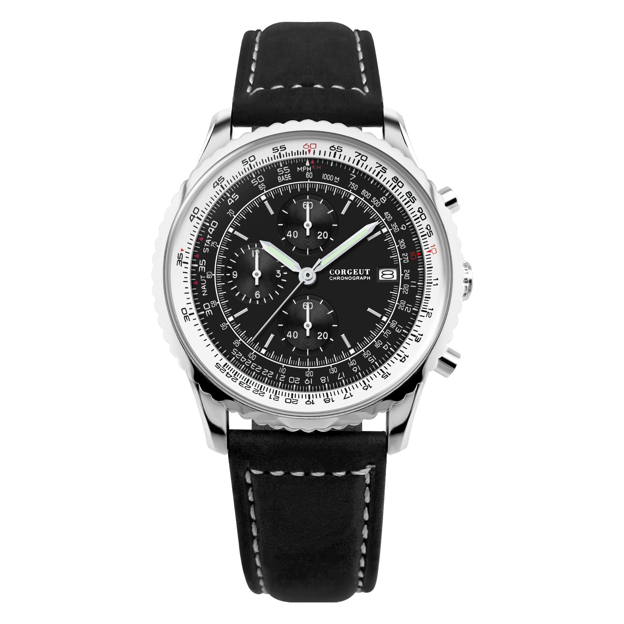 CORGEUT 9001 Chronograph Watch