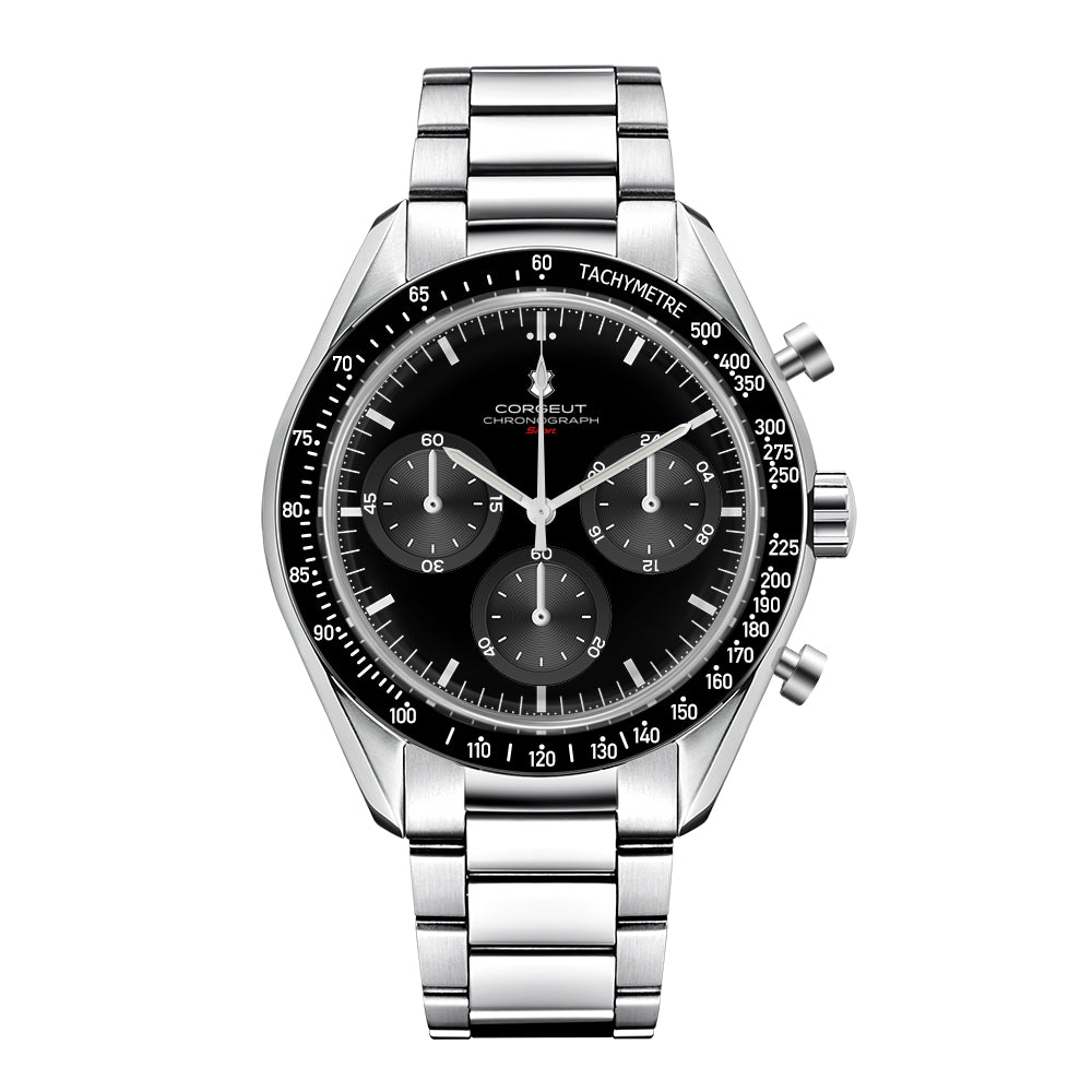 Corgeut 9005 VK63 Uhrwerk Saphirglas 100m wasserdicht