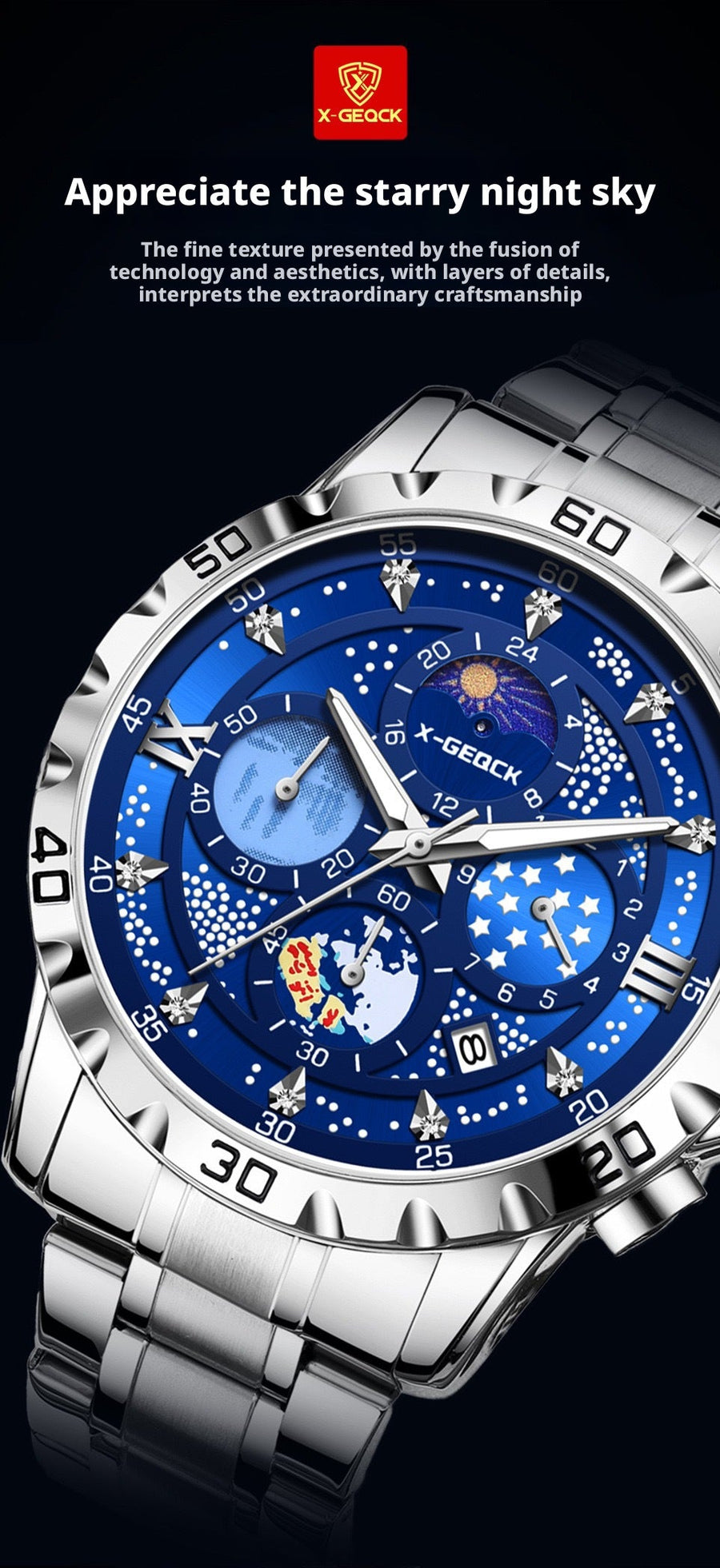 X-GEQCK 5072 Quartz Watch
