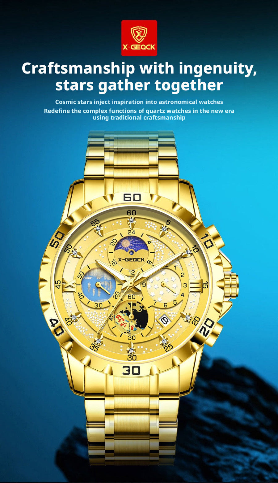 X-GEQCK 5072 Quartz Watch