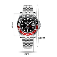 CORGEUT 6001 GMT Watch