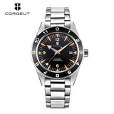 Corgeut 6013 NH35 Uhrwerk Saphirspiegel 100m wasserdicht