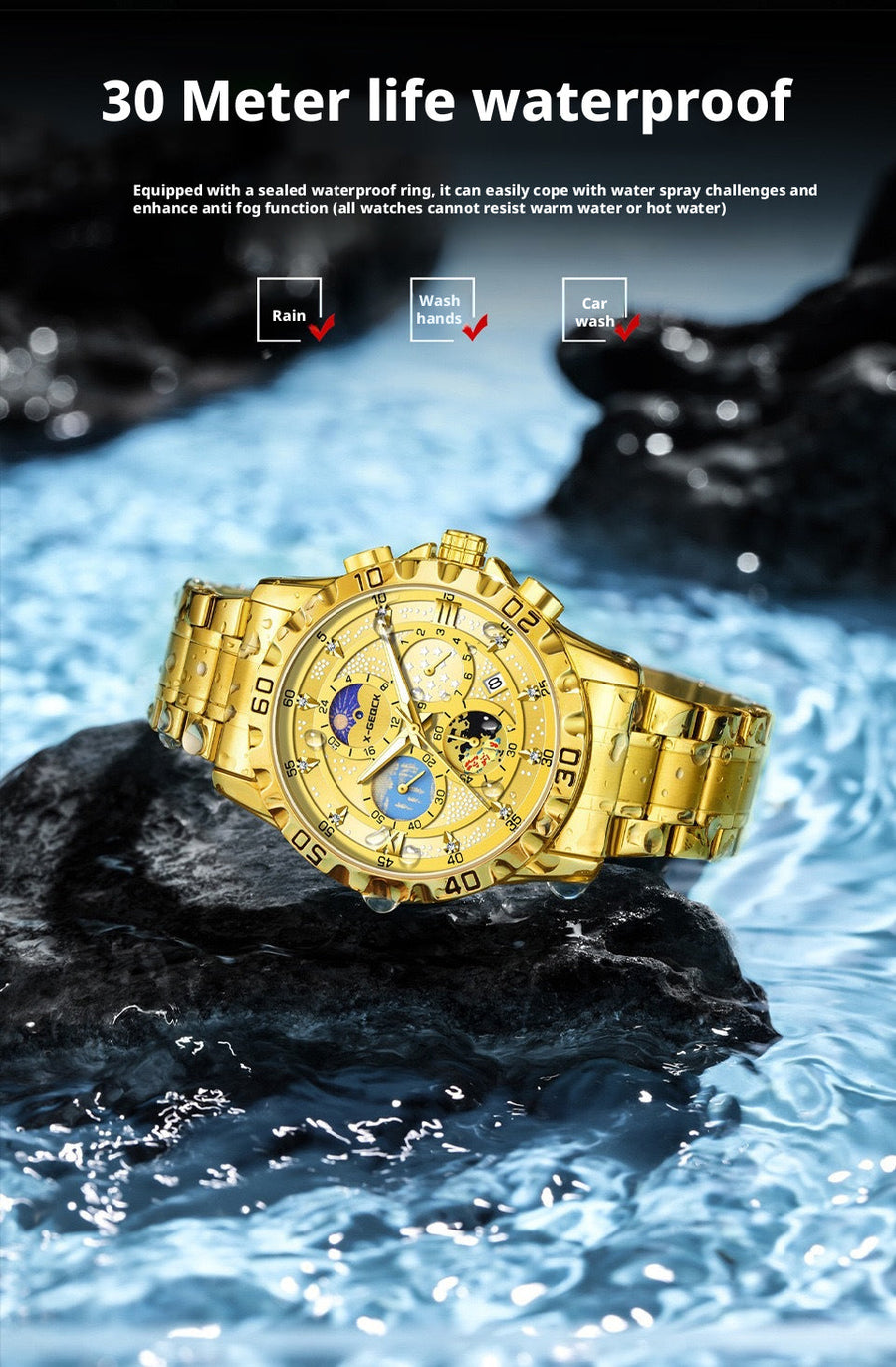 X-GEQCK 5072 Quartz Watch