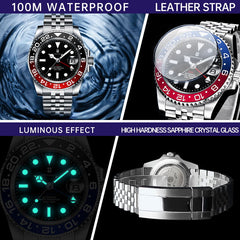 CORGEUT 6001 GMT Watch