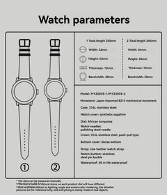 Gorgeous Jade MY25055 Automatic Watch