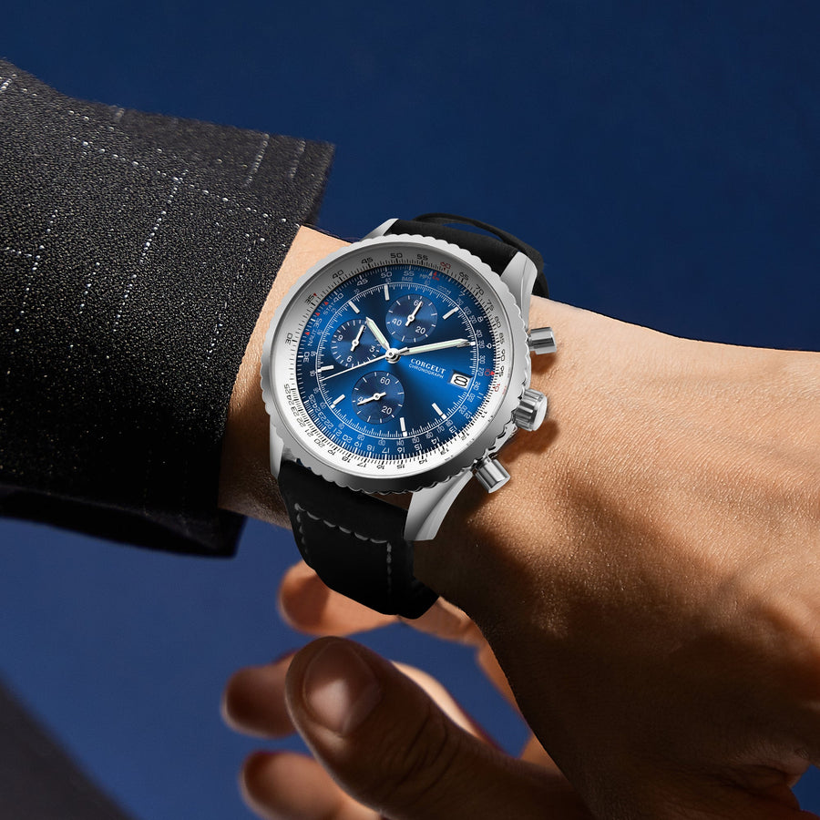 CORGEUT 9001 Chronograph Watch