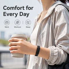 Nylon Loop Replacement Band Compatible with Fitbit Air Adjustable Woven Hook-and-Loop Wrist Strap
