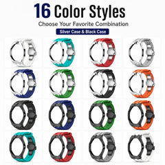 metal case and silicone strap conversion kit for Swatch Royal POP - view 2