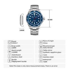 CORGEUT 6008 Automatic Watch