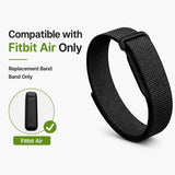 Nylon Loop Replacement Band Compatible with Fitbit Air Adjustable Woven Hook-and-Loop Wrist Strap