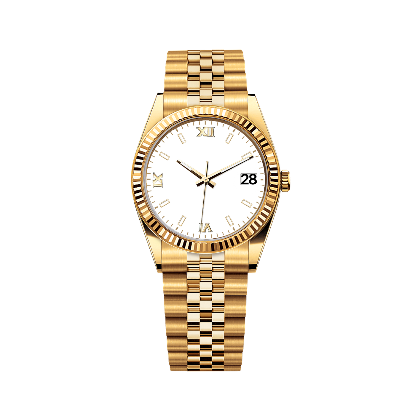 Customizable Gold Nature Dial Classic Watch - 36mm - image 1