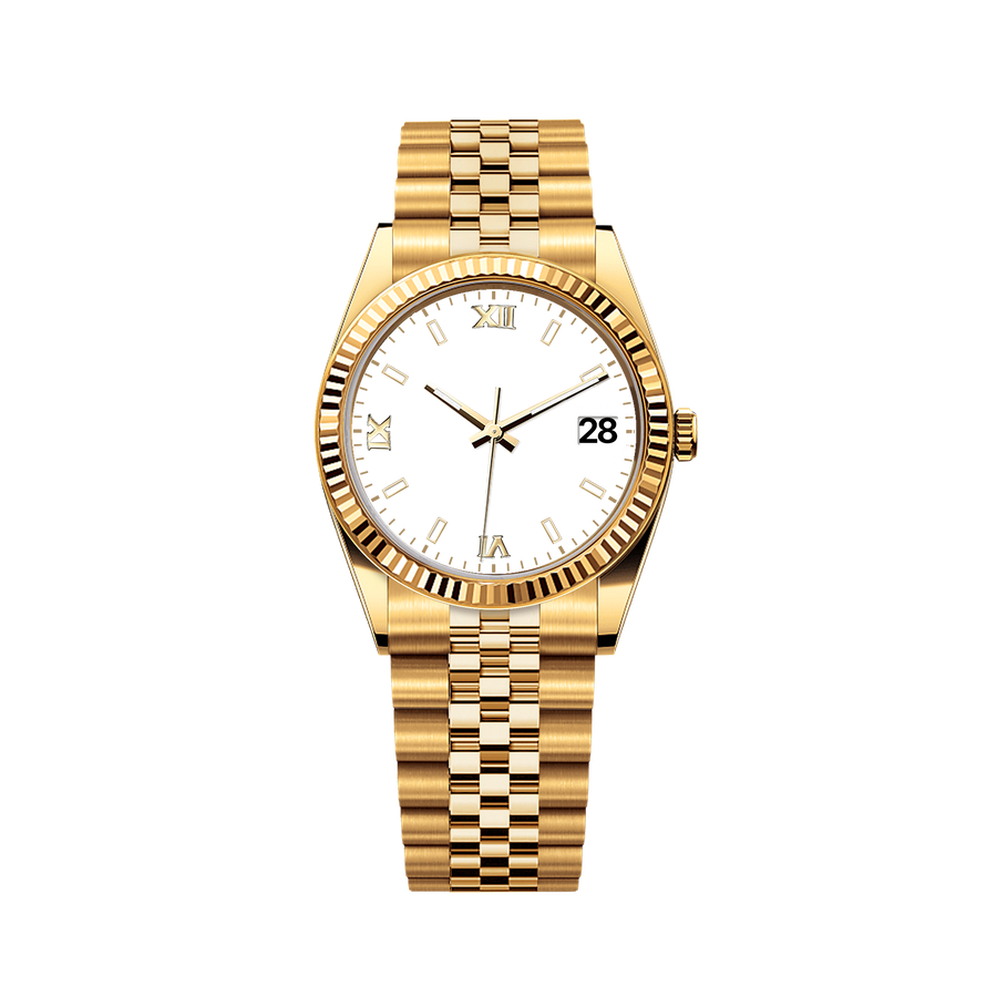 Customizable Gold Nature Dial Classic Watch - 36mm - image 1