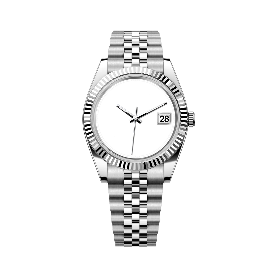 Customizable Silver Classic Watch - 40mm - image 1