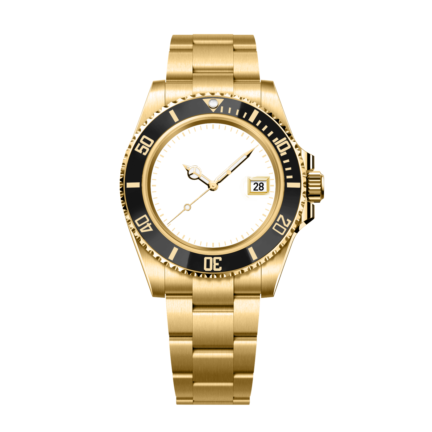 Customizable Gold Classic Watch - image 1