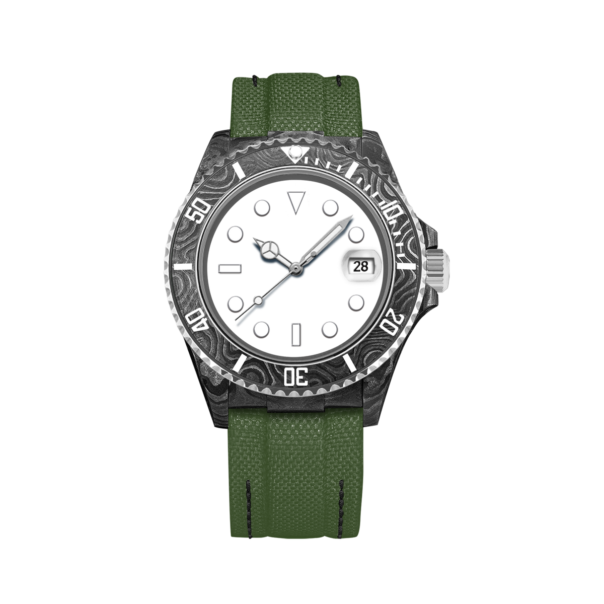 Customizable Nature Dial Carbon Fiber Watch - image 9