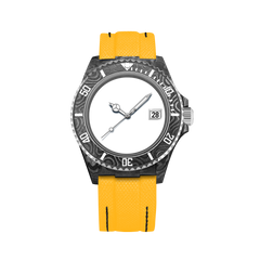 Customizable Silver Carbon Fiber Watch - image 8