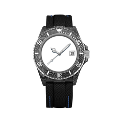 Customizable Silver Carbon Fiber Watch - image 14