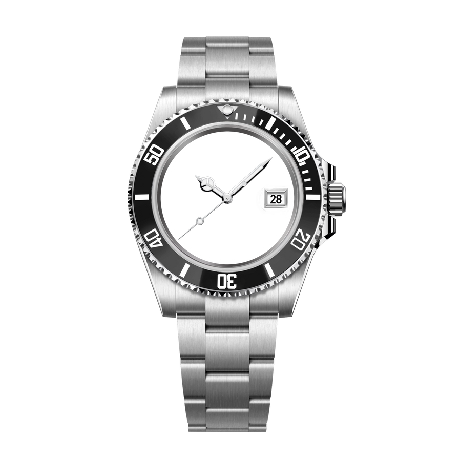 Customizable Silver Classic Watch - image 1