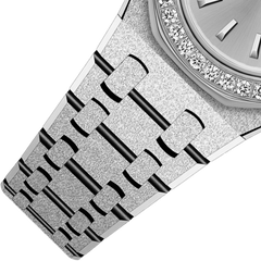 23mm Crystal-Bezel Quartz Watch - Silver - image 7