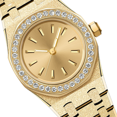 23mm Crystal-Bezel Quartz Watch - Gold - image 5