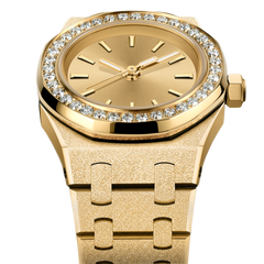 23mm Crystal-Bezel Quartz Watch - Gold - image 7
