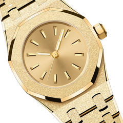 23mm Frosted-Bezel Quartz Watch - Gold - image 7