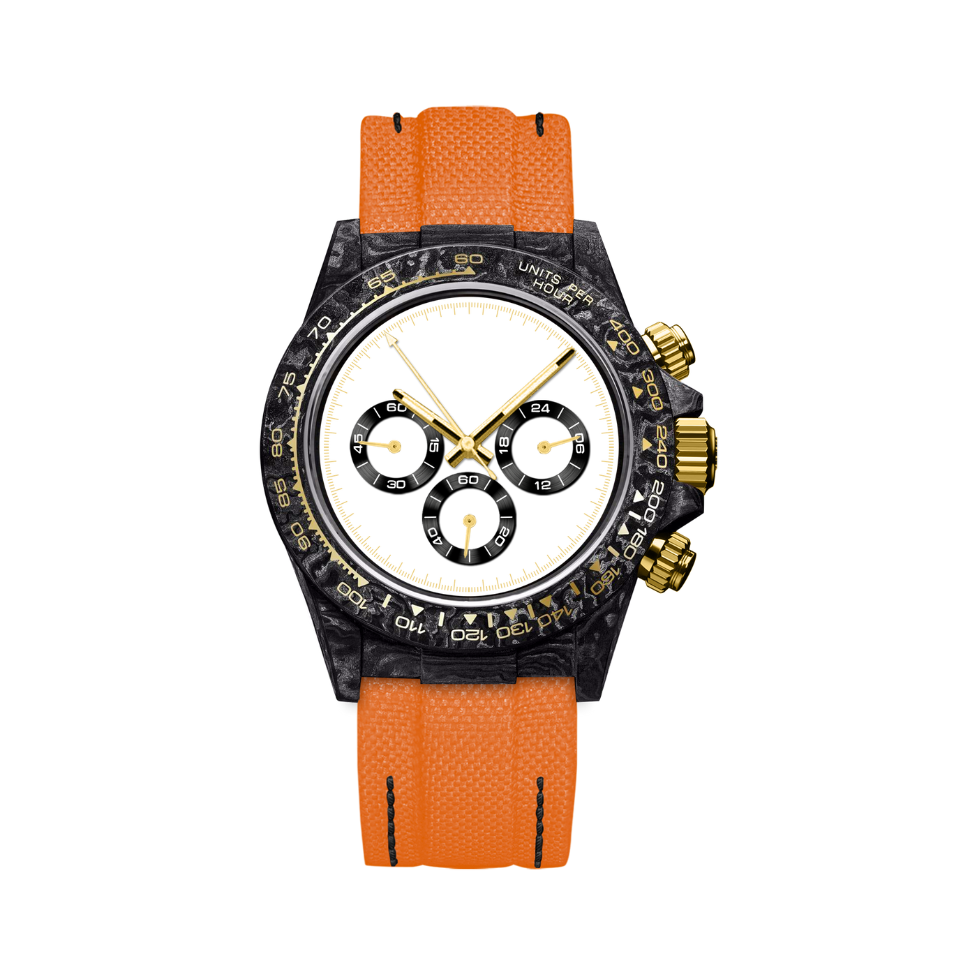 Customizable Carbon Fiber Watch - 39mm - image 1