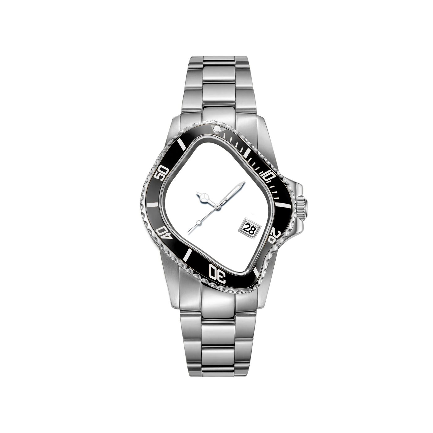 Customizable Silver Classic Watch - image 1