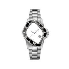 Customizable Silver Classic Watch - image 1