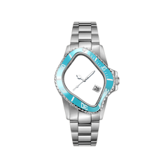 Customizable Silver Classic Watch - image 4