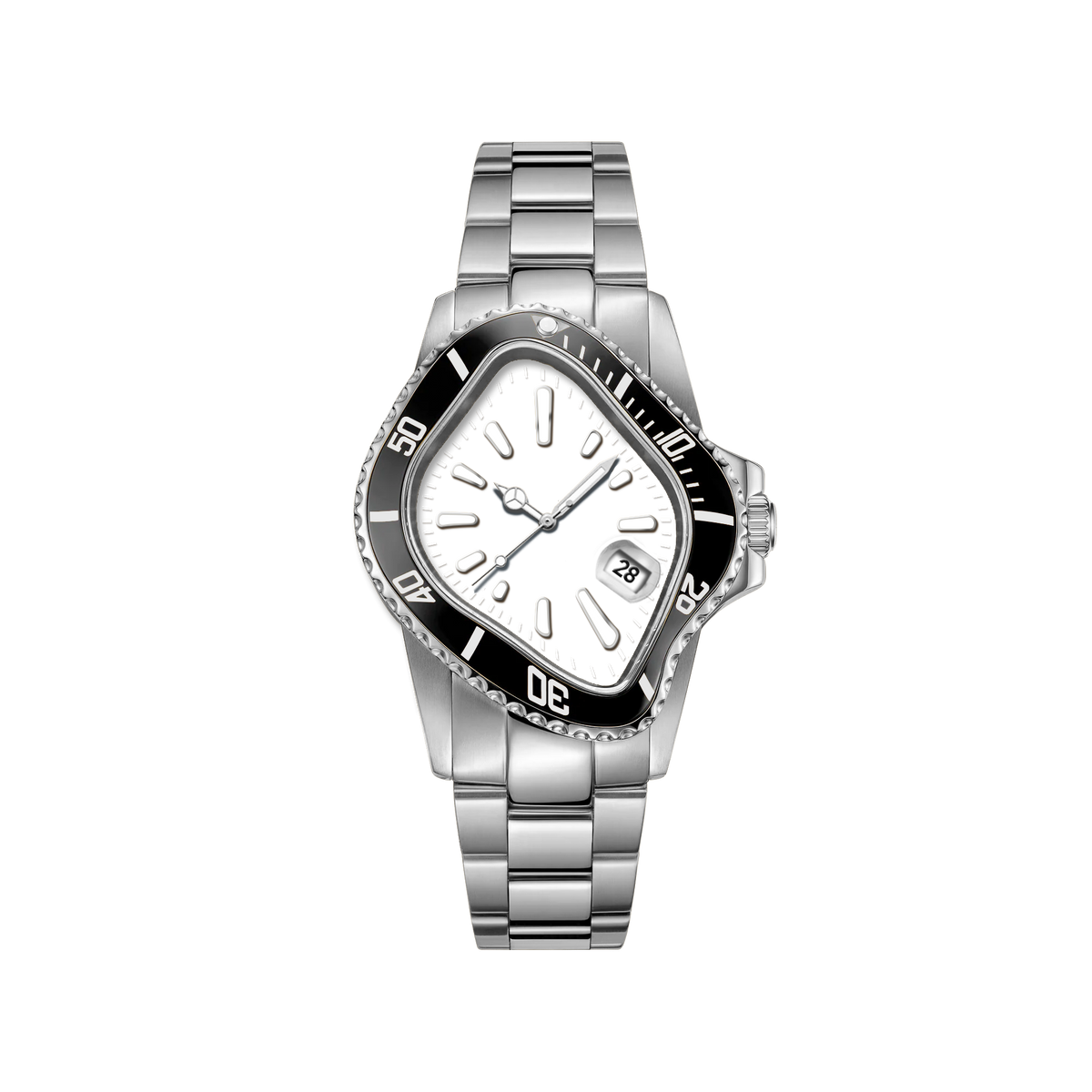 Customizable Silver Nature Dial Classic Watch - 36mm - image 2