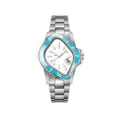Customizable Silver Nature Dial Classic Watch - 36mm - image 3