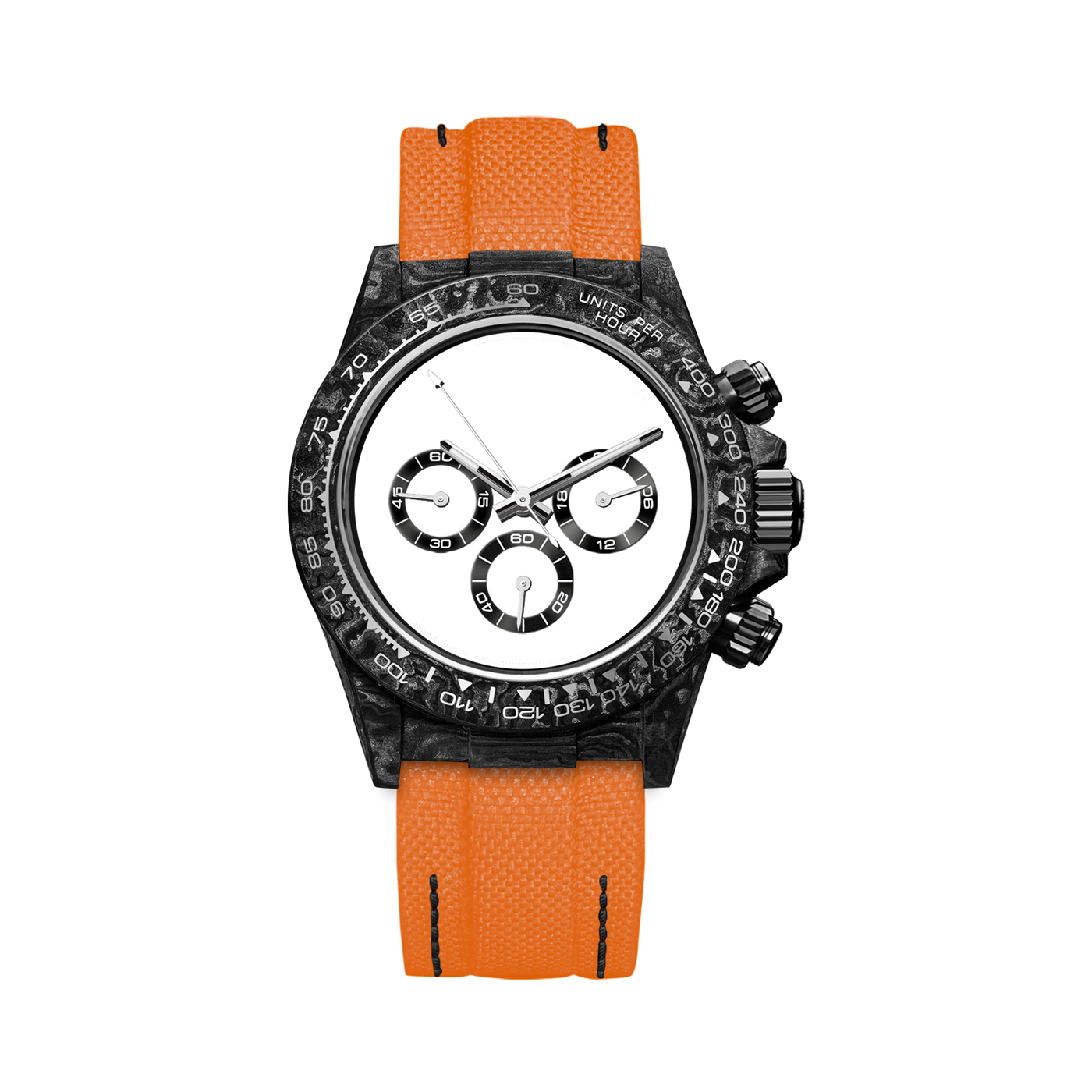Customizable Carbon Fiber Watch - 39mm - image 1