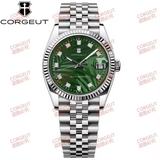 Corgeut 6002 NH35 Uhrwerk Saphirglas 100m wasserdicht
