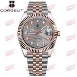Corgeut 6002 NH35 Uhrwerk Saphirglas 100m wasserdicht
