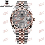 Corgeut 6002 NH35 Uhrwerk Saphirglas 100m wasserdicht
