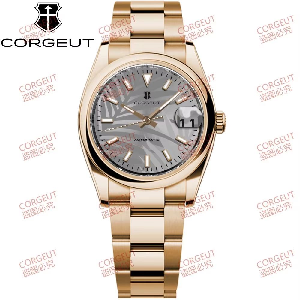 Corgeut 6002 NH35 Uhrwerk Saphirglas 100m wasserdicht