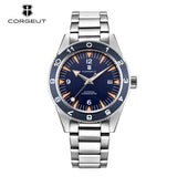Corgeut 6013 NH35 Uhrwerk Saphirspiegel 100m wasserdicht