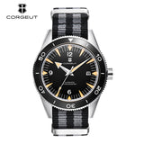 Corgeut 6013 NH35 Uhrwerk Saphirspiegel 100m wasserdicht