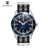 Corgeut 6013 NH35 Uhrwerk Saphirspiegel 100m wasserdicht
