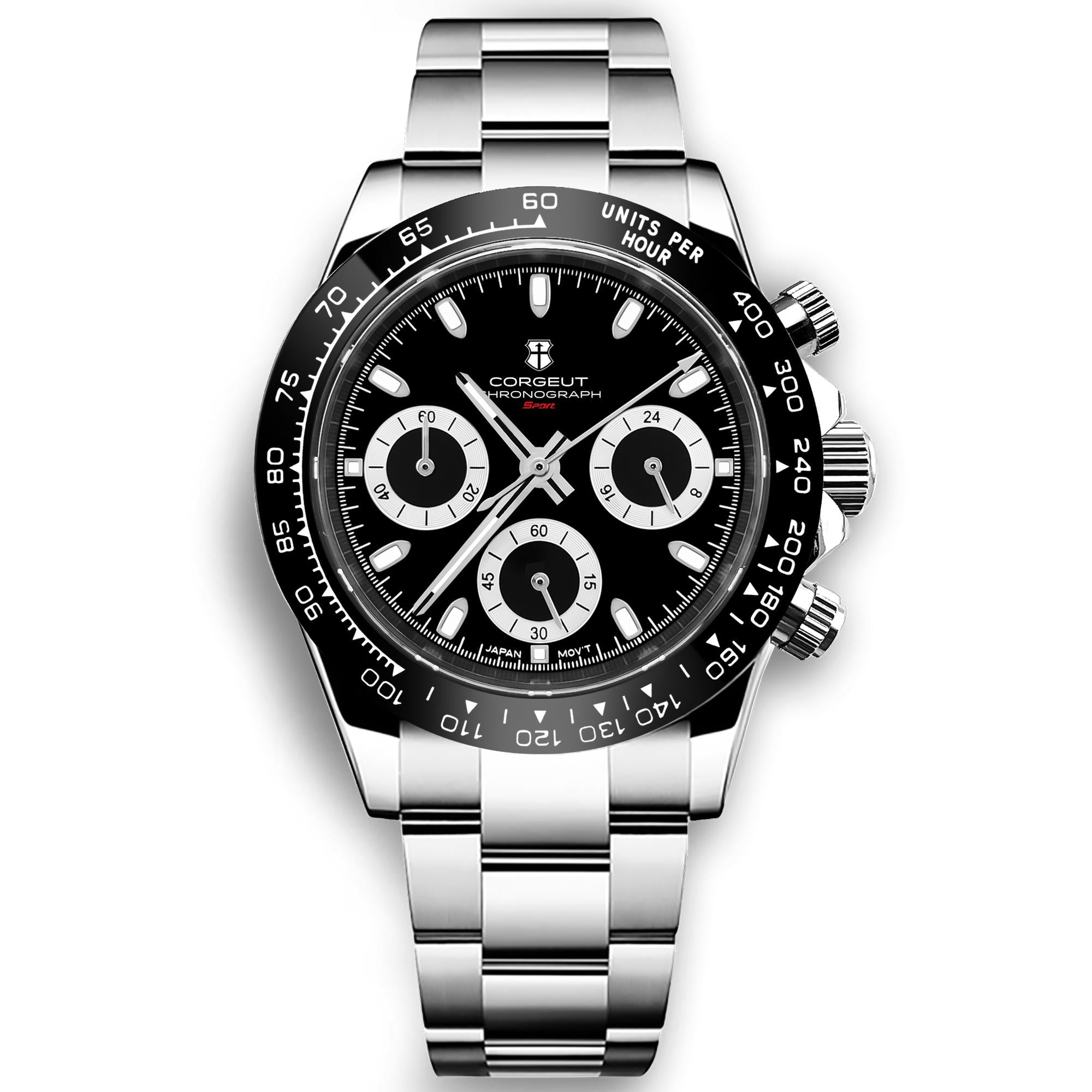 CORGEUT 9002 Chronograph Watch