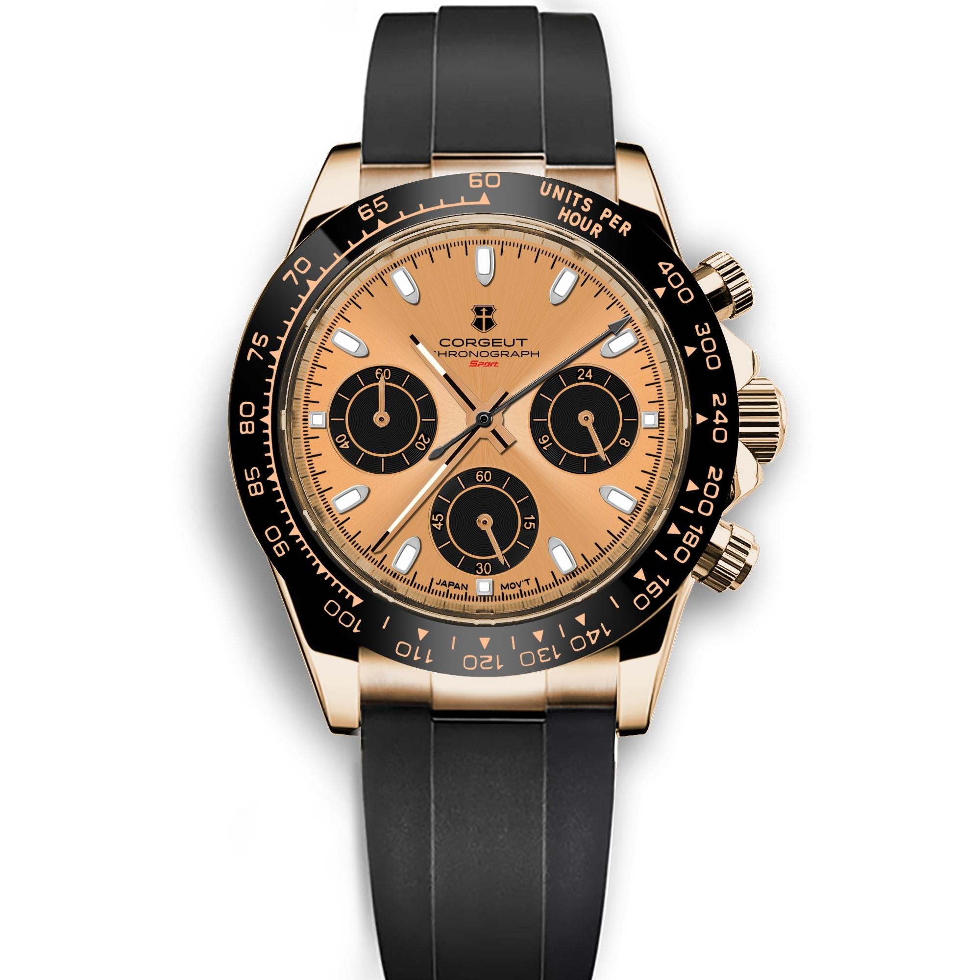 CORGEUT 9002 Chronograph Watch