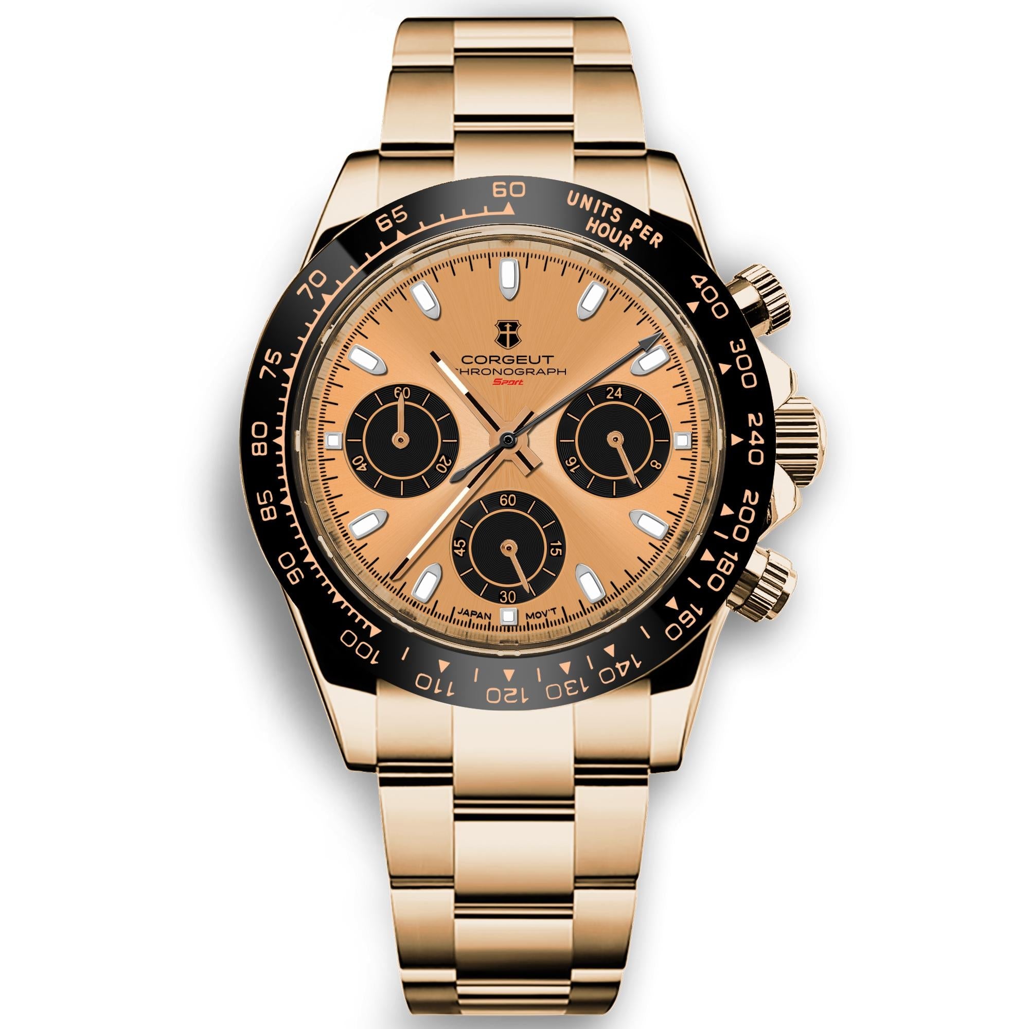 CORGEUT 9002 Chronograph Watch