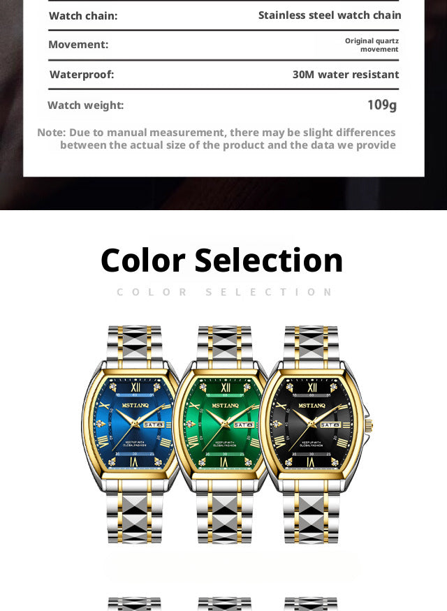 MSTIANQ 1121 Quartz Watch