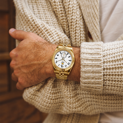 Eondate Rebel Hours Quartz Watch 40mm – wearing or detail view