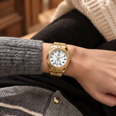 Eondate Rebel Hours Quartz Watch 40mm – wearing or detail view