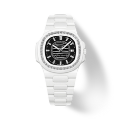 Technautic Delulu Noir Ceramic Quartz Watch 38.5mm – product view