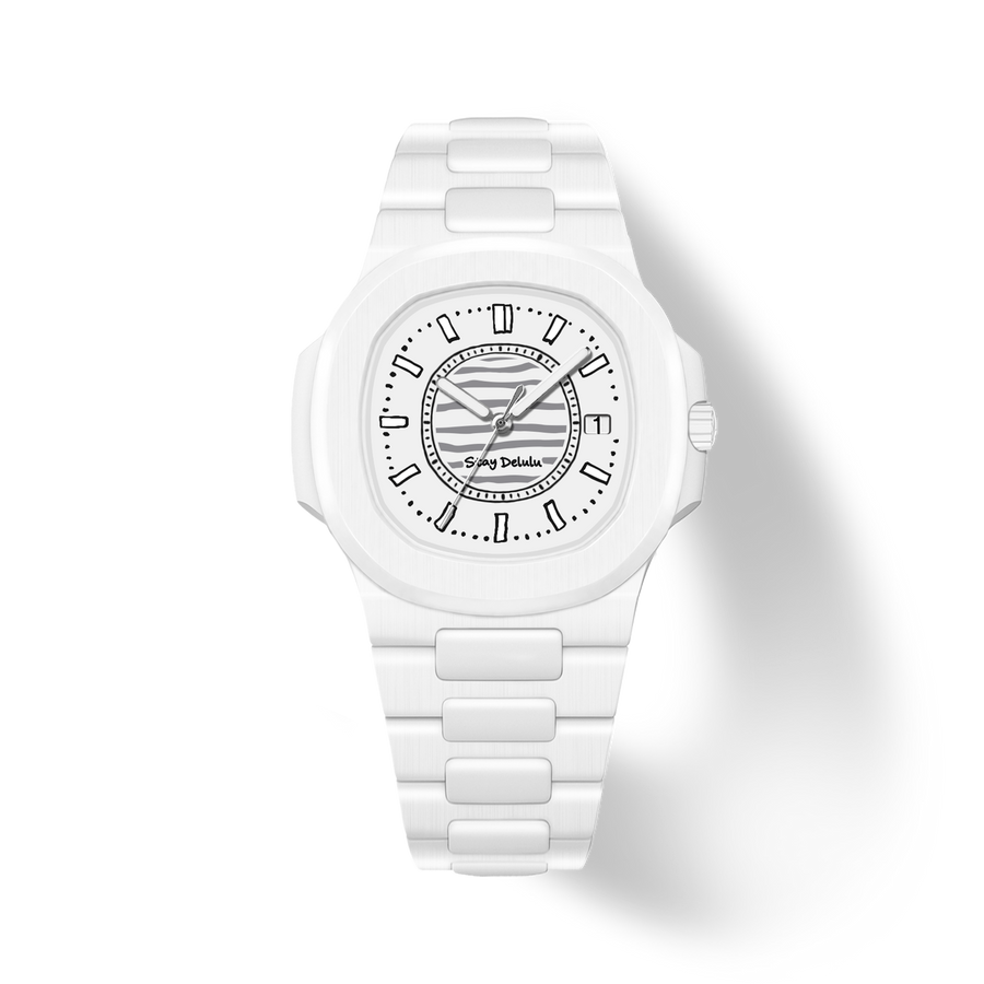 Technautic Delulu Waves Ceramic Quartz Watch 38.5mm – product view