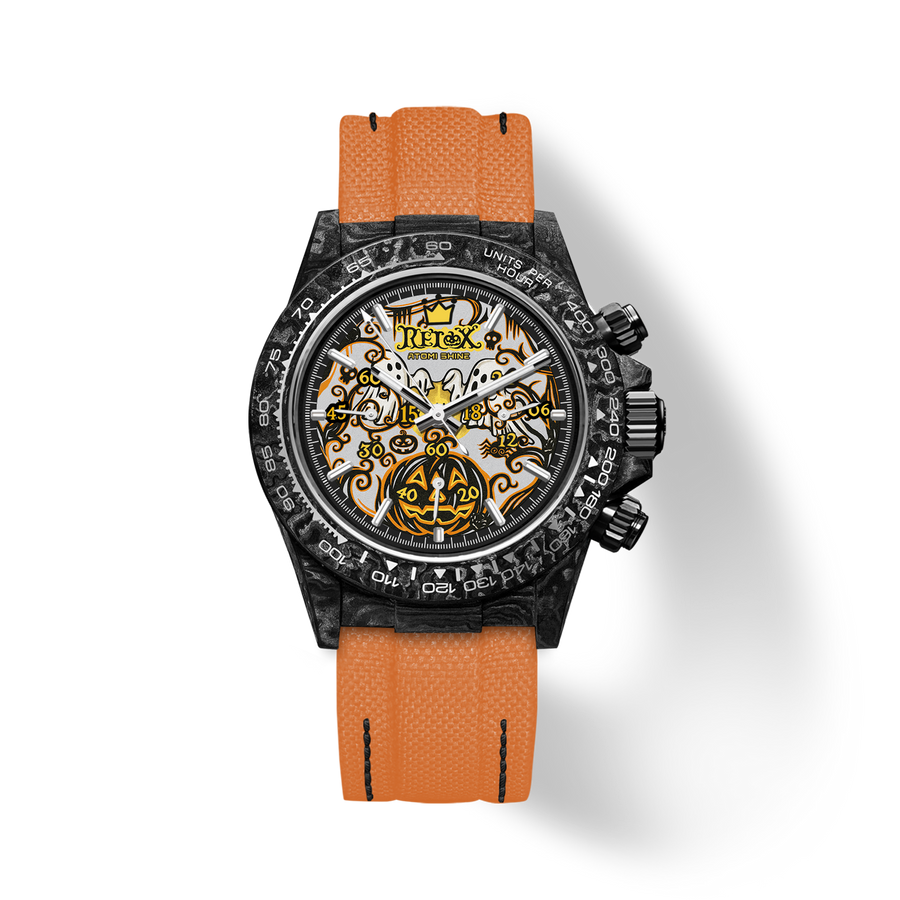 Halloween Pumpkin Spirit Chronograph Watch 39mm – product view